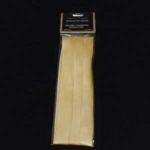 BRUNO CAPELO FASHION 3 PLEAT SATIN HAT BAND. TAUPE.